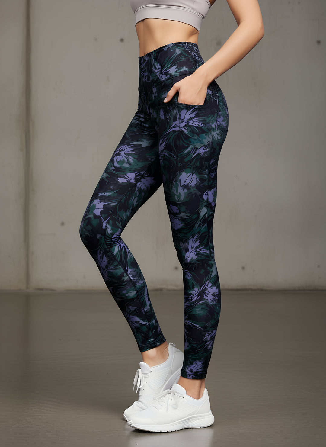 Performance Tights with Pocket - – Infiniti Bloom