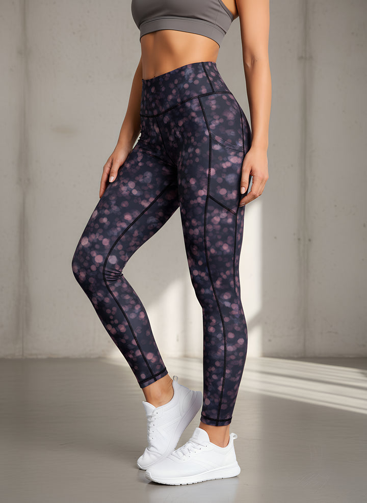 Performance Tights with Pocket - Glitz & Glam