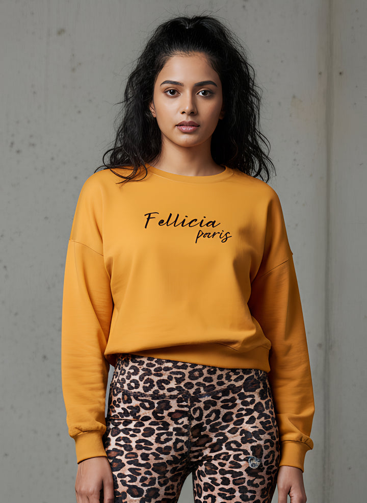 Sweatshirt – 260 GSM Loop Knit Cotton | MARIGOLD
