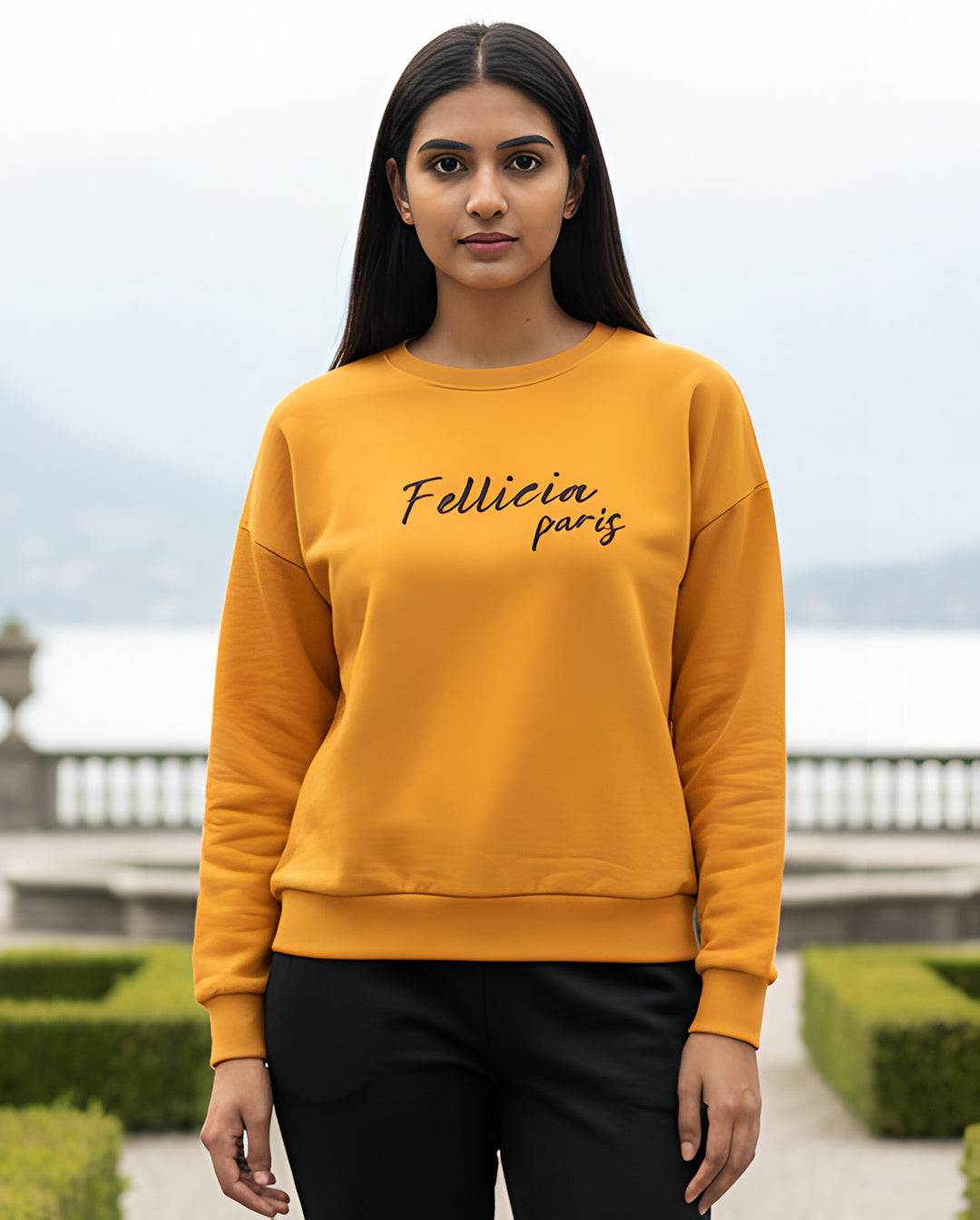 Sweatshirt – 260 GSM Loop Knit Cotton | MARIGOLD