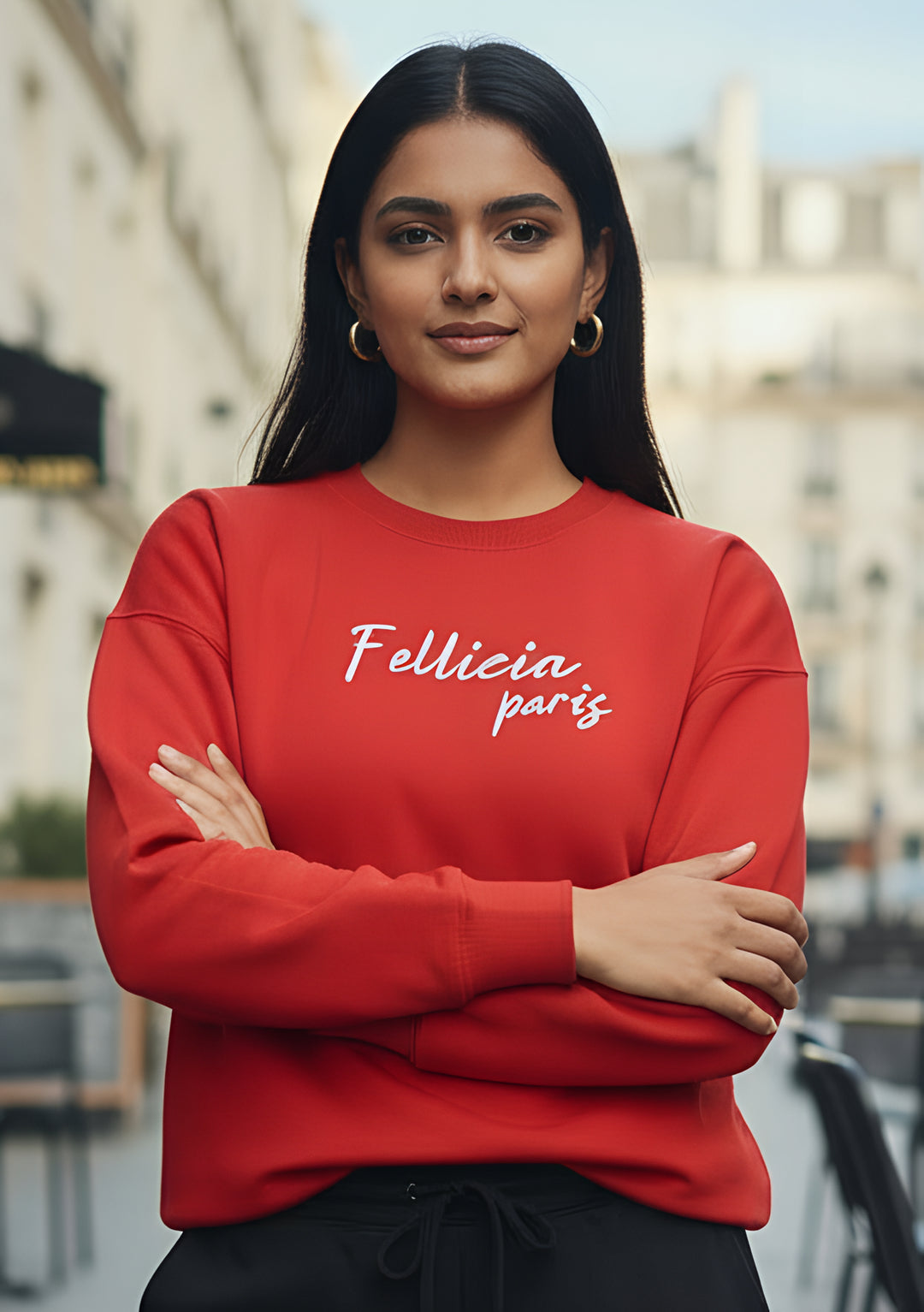 Sweatshirt – 260 GSM Loop Knit Cotton | RED
