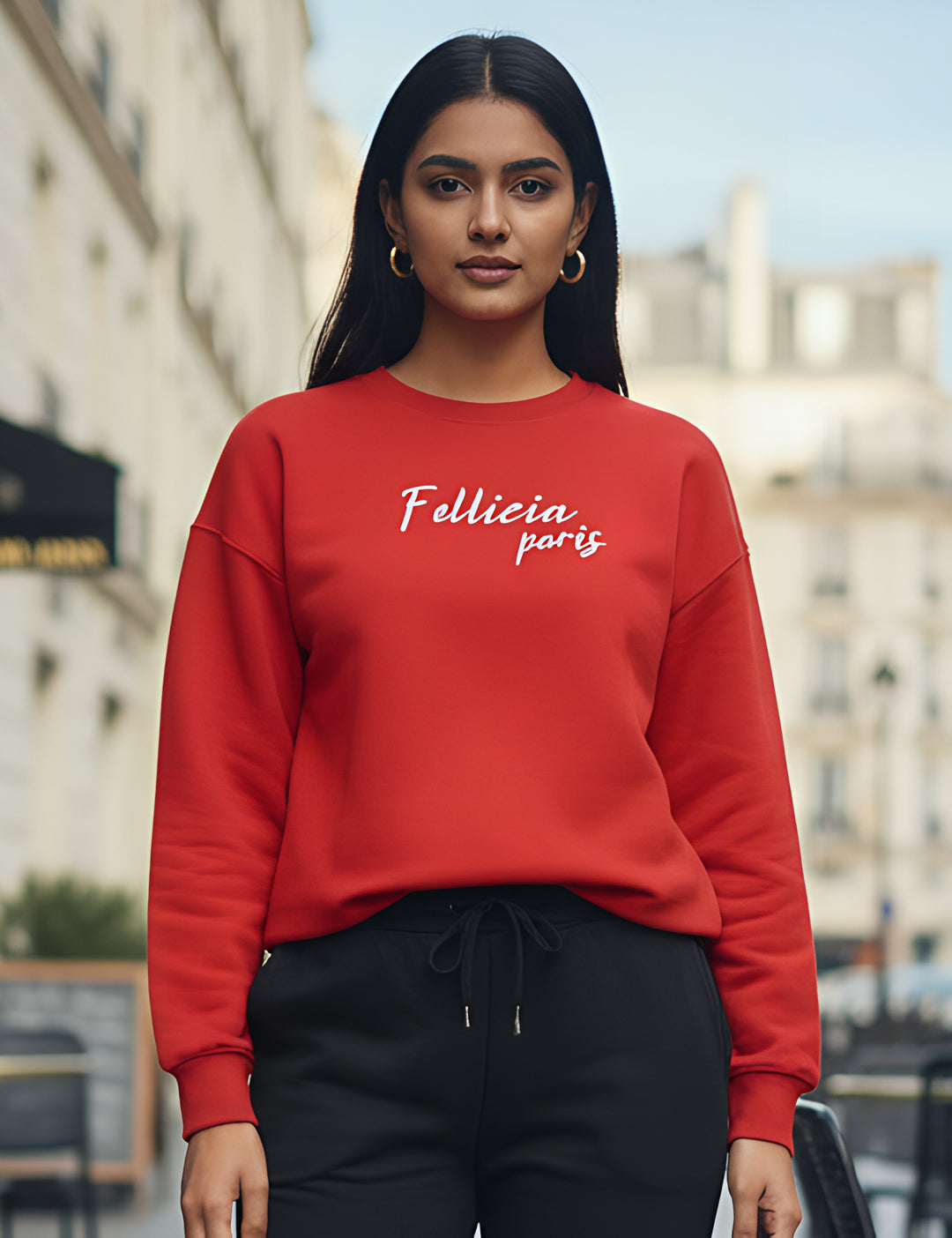 Sweatshirt – 260 GSM Loop Knit Cotton | RED