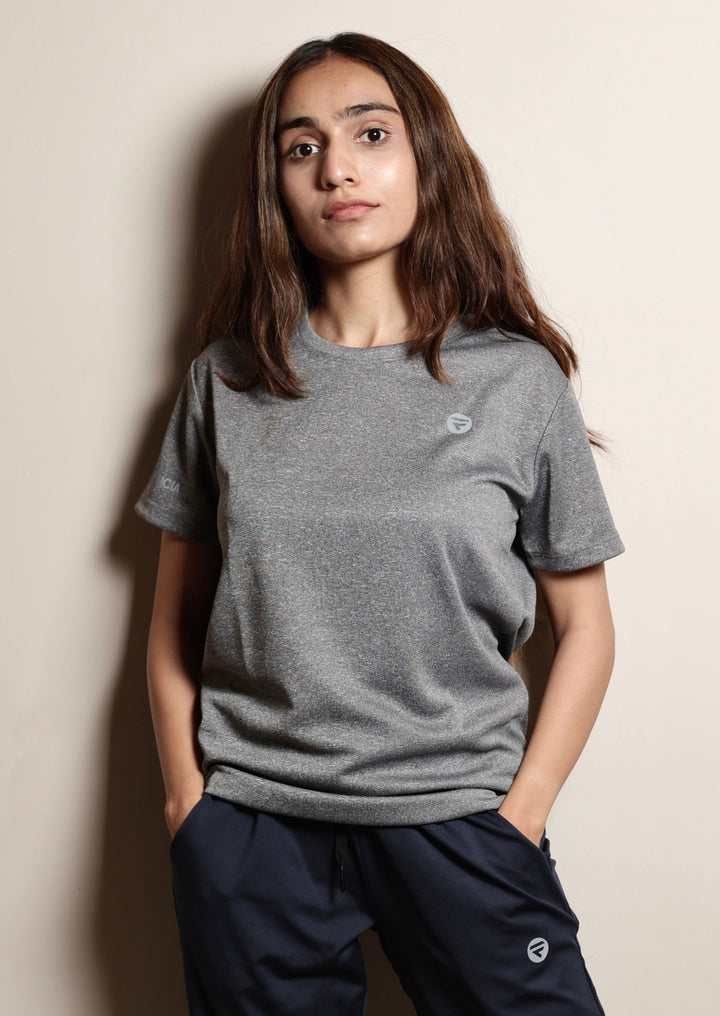 Performance Tshirt for Women (Ash Grey)