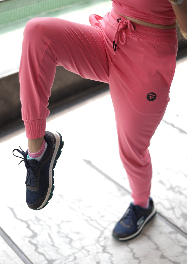 Co-ord Set (Pink) Sweatshirt & Joggers for Women